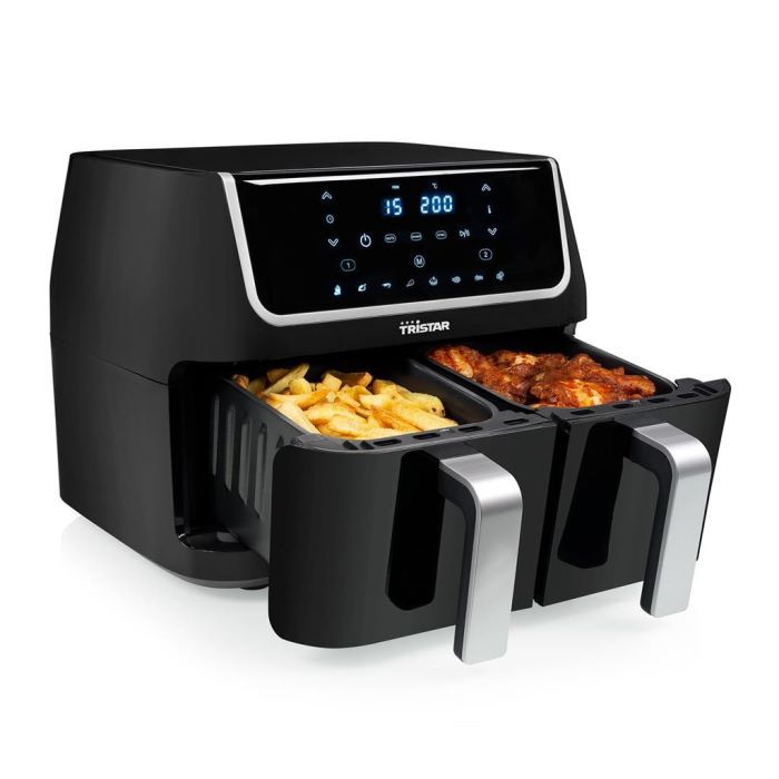 FREIDORA SIN ACEITE DOBLE CESTA FR-6970 (TRISTAR)
